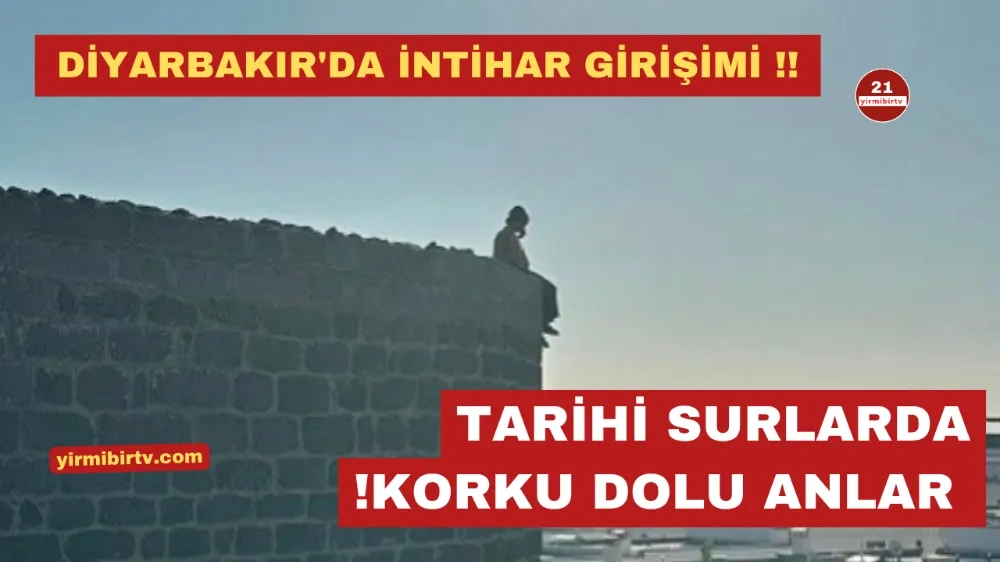 Diyarbakır İçkale’de intihar girişimi: Zabıta ekipleri kadını ikna ederek kurtardı