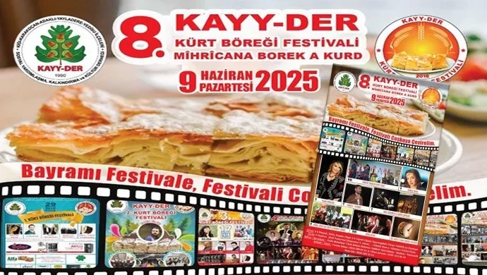Kürt Böreği Festivali 9 Haziran