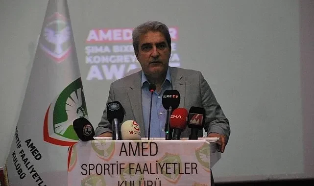 VİDEO - Amedspor Başkanı Burç Baysal’dan Dikkat Çeken Açıklamalar : Kimse Bizi Dilimizle, Irkımızla Ötekileştiremez!