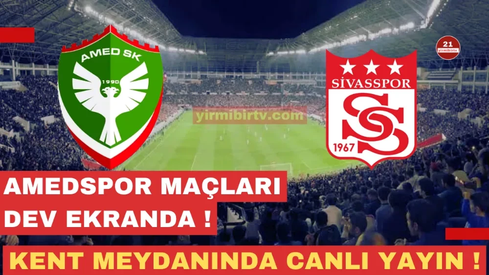 Amedsporun Coşkusu Diyarbakır’da Meydana Taşınıyor